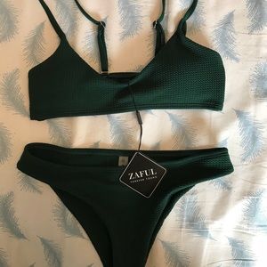 Zaful green bikini